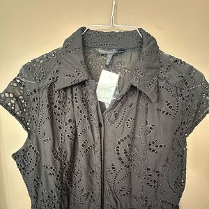 White House Black Market eyelet dress